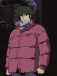 Cowboy Bebop Spike Spiegel Pink Puffer Jacket