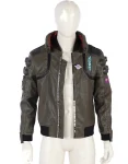 Cyberpunk 2077 Samurai Green Bomber Jacket