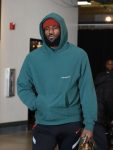 Famous Basketball Player Lebron James Uninterrupted Green Fleece Hoodie