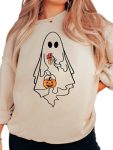 Halloween 2023 Ghost Sweatshirt