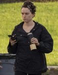 Helena Pelletier The Marsh King’s Daughter 2023 Daisy Ridley Black Jacket