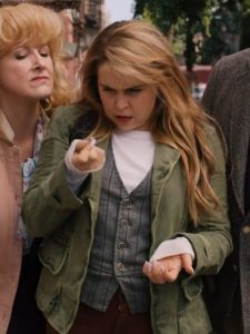 Lindsay Tv Series Up Here 2023 Mae Whitman Jacket.