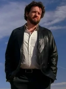 Louis Ferreira Breaking Bad S05 Declan Black Leather Blazer