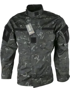 Men’s Assault Army Combat Uniform Camouflage Cotton Shirt.