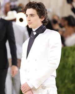 Met Gala 2023 Timothee Chalamet Blazer
