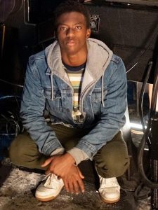 Mike Broadstreet Zombie Town 2023 Marlon Kazadi Denim Jacket.