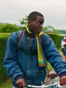 Ncuti Gatwa Sex Education S04 Eric Effiong Denim Jacket.