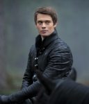 Prince Robert Cinderella 2021 Nicholas Galitzine Black Leather Jacket