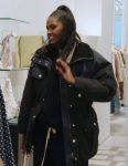 Real Housewives Of New York City S14 Ubah Hassan Padded Cargo Jacket