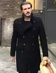 Rob Laird Casting Kill Arthur Capstone Black Wool Coat
