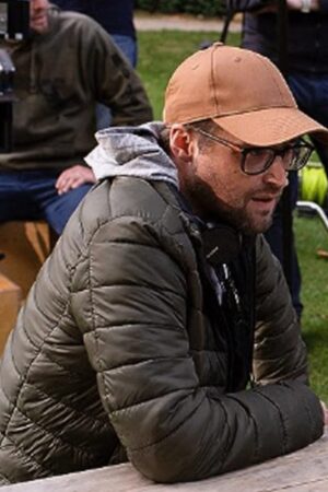 Ryan Whitaker Surprised By Oxford 2023 Green Puffer Jacket.