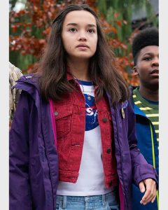 Sophia Hammons Under Wraps Amy Purple Jacket
