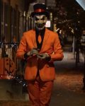 The Jester 2023 Michael Sheffield Orange Costume Suit