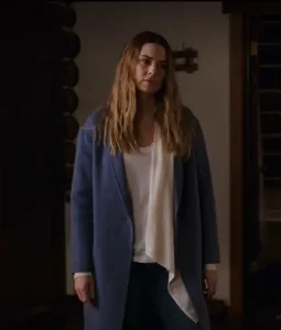 Virgin River S02 Melinda Monroe Blue Trench Coat