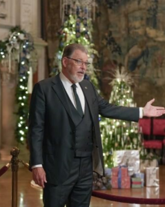 A Biltmore Christmas 2023 Jonathan Frakes Suit.