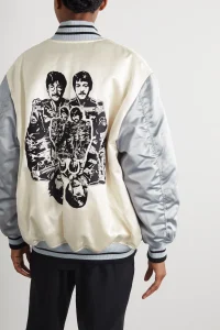 Beatles Get Back Satin Bomber Jacket.