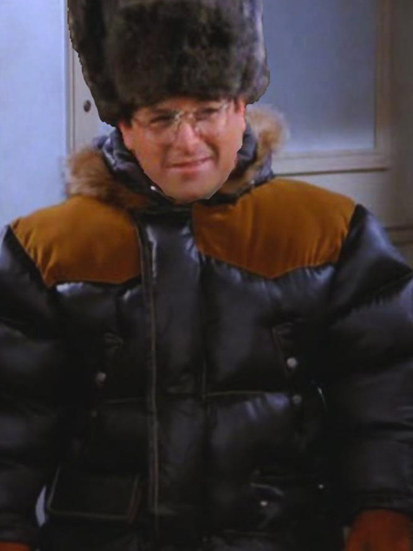 George Costanza Seinfeld The Jacket With Hood. George Costanza Seinfeld The Jacket With Hood.