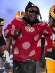 Nfl Green Bay Packers Lil Wayne Red Sweater