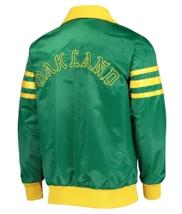 Oakland A’s Cooperstown Collection The Captain Iii Kelly Green Jacket.