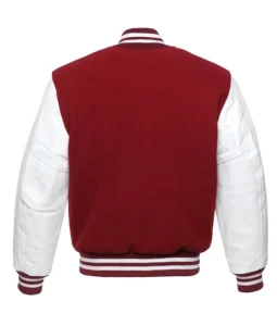 Philadelphia Phillies Varsity Burgundy And White Jacket.