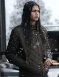 Shoresy S01 Sanguinet Green Quilted Bomber Jacket