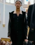 The Fall Of The House Of Usher Lenore Black Leather Jacket