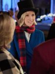 Tv Movie Jessy Schram Mystic Christmas 2023 Juniper Blue Coat