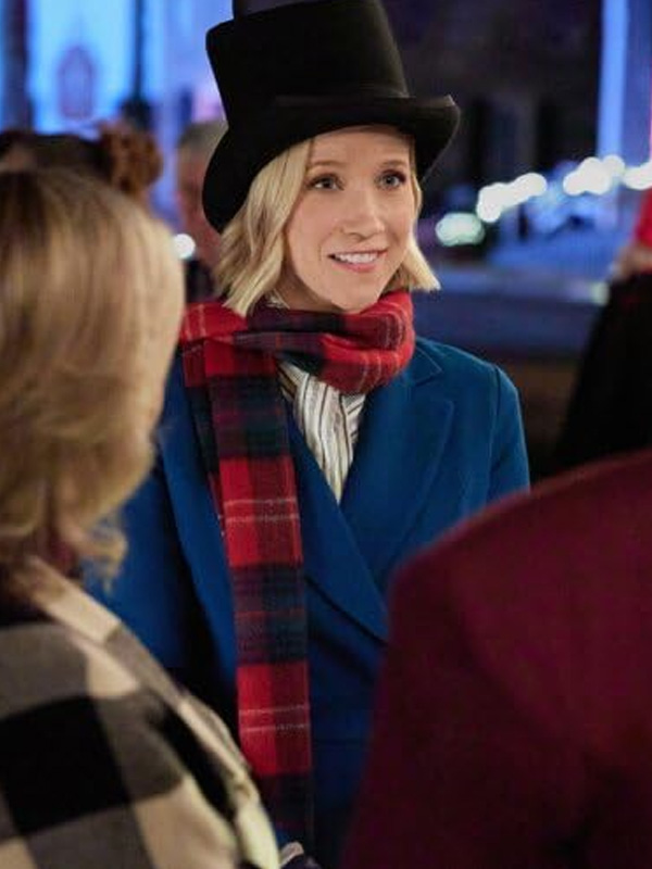 Tv Movie Jessy Schram Mystic Christmas 2023 Juniper Blue Coat Tv Movie Jessy Schram Mystic Christmas 2023 Juniper Blue Coat