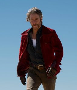 Wiley Mrs. Davis Jake Mcdorman Red Suede Leather Jacket