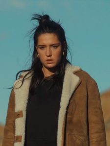 Adele Exarchopoulos Wingwomen 2023 Alex Brown Shearling Jacket