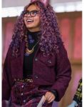 Clawdeen Wolf Monster High 2 2023 Miia Harris Purple Cropped Jacket