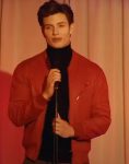 Ethan Film Don't Suck 2023 Matt Rife Red Leather Jacket