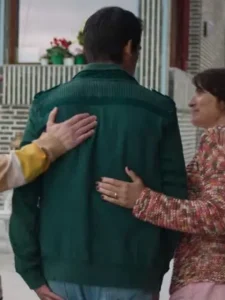 Fer Tv Series In Love All Over Again Albert Salazar Green Cotton Jacket.