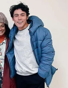 Glenn The Puppetman 2023 Cameron Wong Blue Puffer Hooded Jacket