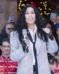 Goddess Of Pop Cher Macy’s Thanksgiving Day Parade Silver Trench Coat