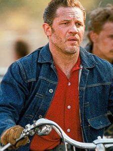 Johnny The Bikeriders 2023 Tom Hardy Blue Denim Jacket
