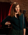 Monsieur Spade 2024 Louise Bourgoin Green Cardigan