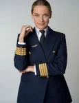 Rachel Skarsten Christmas Island 2023 Kate Gabriel Blue Blazer