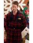 Spencer Film Christmas By Design 2023 Jonathan Keltz Plaid Jumpsuit