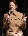 Bella Baxter Film Poor Things 2023 Moma The Contenders Emma Stone Brown Jacket