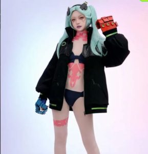Cyberpunk Edgerunners Rebecca Bomber Jacket.