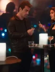 Ibrahim Celikkol As The Crow Flies Tv Series S02 Kenan Sezgin Black Leather Jacket