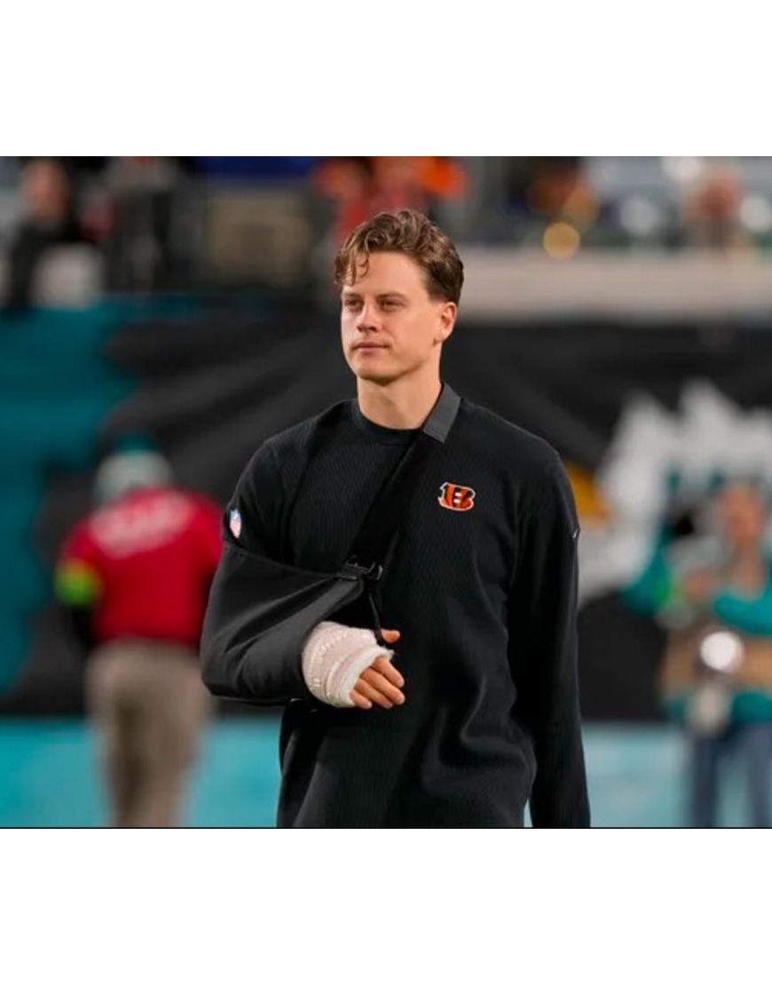 Mnf Cincinnati Bengals Joe Burrow Black Sweatshirt Mnf Cincinnati Bengals Joe Burrow Black Sweatshirt