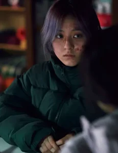 Park Ji-hu Movie Concrete Utopia 2023 Hye Won Puffer Jacket