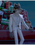 The Bad Guys A Very Bad Holiday 2023 Mr. Wolf White Suit