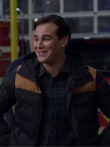 Alberto Rosende Chicago Fire S12 Blake Gallo Black Hooded Jacket