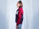 Class Of 17 Novojackets Navy Blue And Red Jacket.