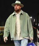 Lambeau Field Travis Kelce Green Jacket