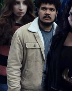 Logan Film The Night Of The Harvest 2024 Adrian Espinal Corduroy Jacket.