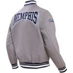 Memphis Grizzlies Pro Standard Crest Emblem Varsity Jacket